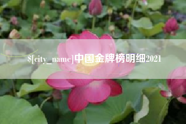 长垣中国金牌榜明细2021