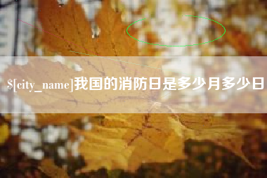 长垣我国的消防日是多少月多少日