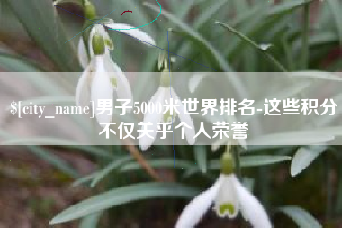 长垣男子5000米世界排名-这些积分不仅关乎个人荣誉