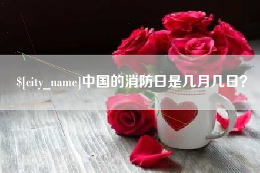 长垣中国的消防日是几月几日？