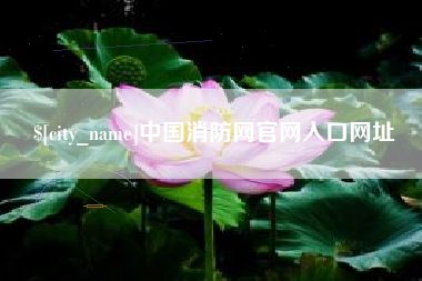 长垣中国消防网官网入口网址