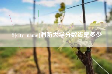 长垣消防大学分数线是多少