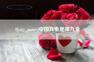长垣中国九金是哪九金