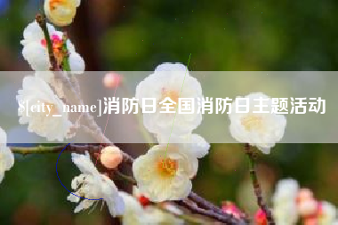 长垣消防日全国消防日主题活动