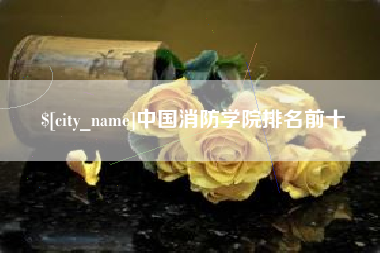 长垣中国消防学院排名前十
