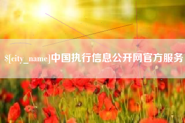 长垣中国执行信息公开网官方服务