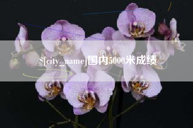 长垣国内5000米成绩