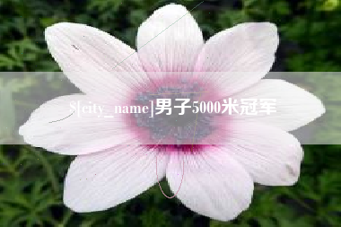 长垣男子5000米冠军