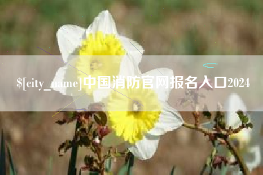 长垣中国消防官网报名入口2024