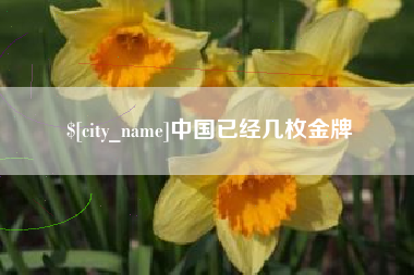 长垣中国已经几枚金牌