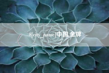 长垣中国,金牌