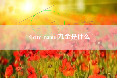 长垣九金是什么