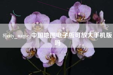长垣中国地图电子版可放大手机版吗