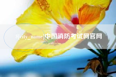长垣中国消防考试网官网