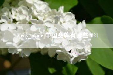 长垣中国金牌有哪些2021