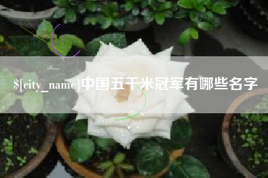 长垣中国五千米冠军有哪些名字